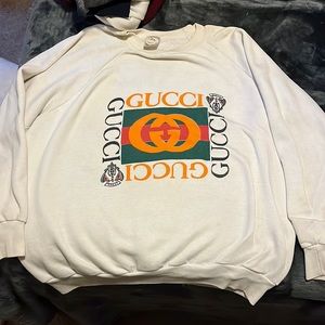 Vintage 90’s Gucci logo pull over